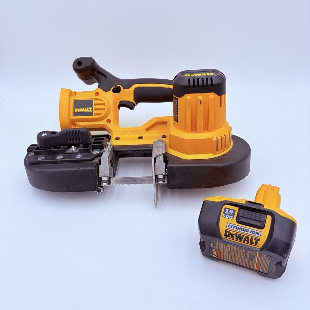 DEWALT DCS370 18V Cordless Band Saw w 18V XRP Lithium Battery Tested